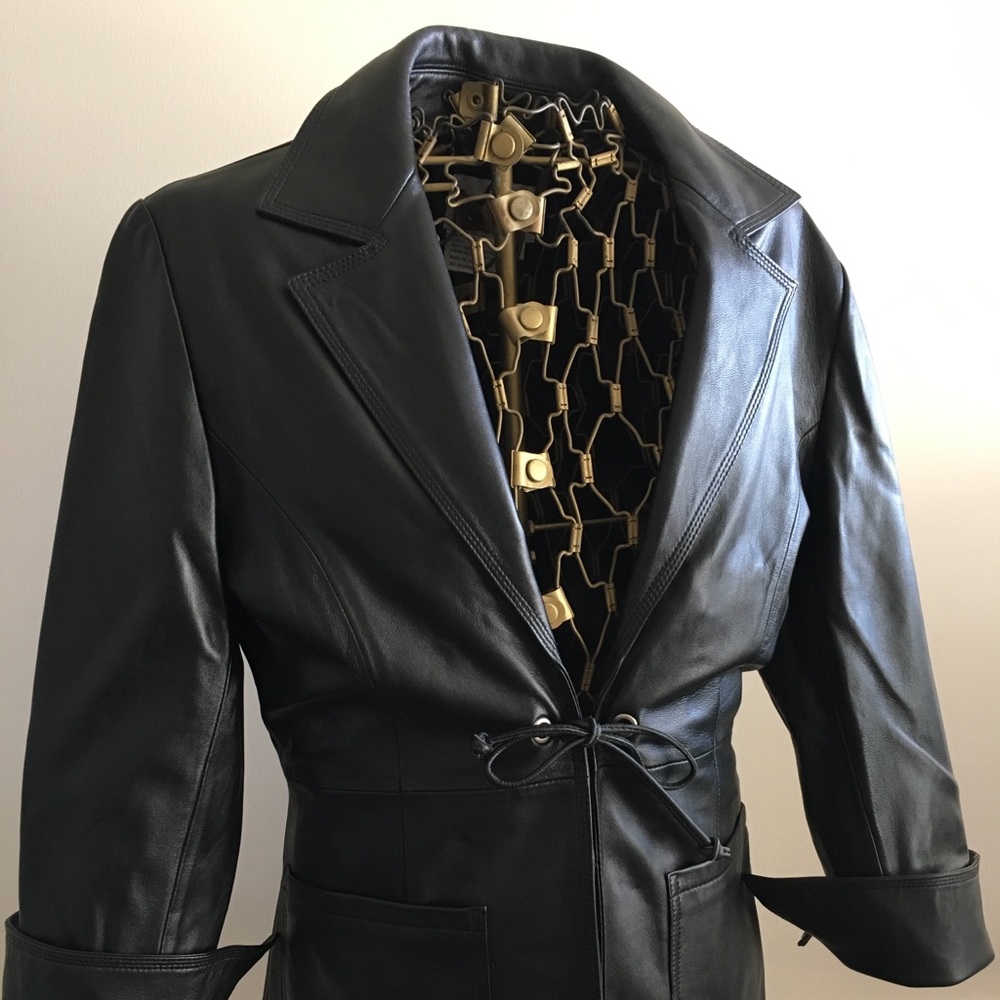 Pamela McCoy leather jacket